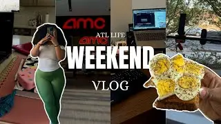 ATL VLOG 10. | tacos + tequila | family time | new office shopping | chilling