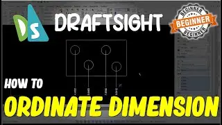Draftsight How To Use Ordinate Dimension