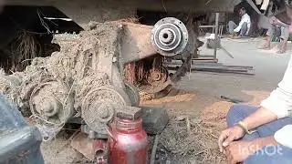 gam harvester 102 HP Excel bearing change gear box set #video #harvestar #treck #mini combine #prem