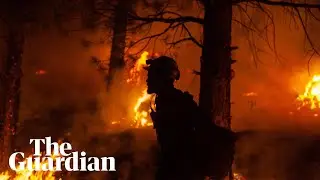 More than 80 wildfires rage across western US
