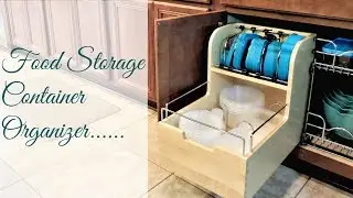 How To Organize Food Storage Containers | The BEST! Food Container Organizing System