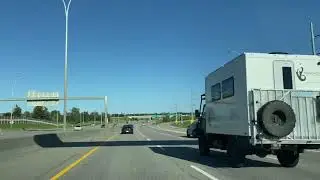 Driving on Deerfoot going to work #driving
