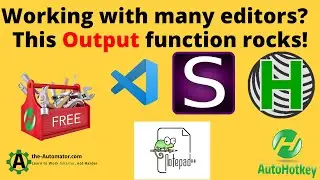 v1 and v2 Output Debug Window for any editor