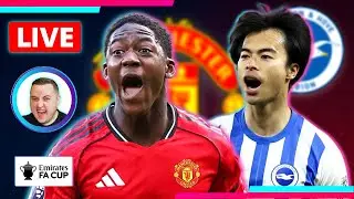 Man United 1-2 Brighton LIVE FA Cup 3rd Round Watchalong