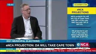 eNCA Projection: DA will take Cape Town