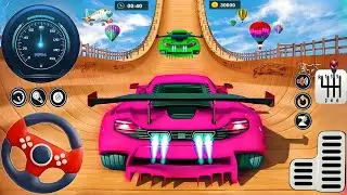 Mega Ramp GT Car Racing Simulator - ImpossibleStunt Car Racing 3D - Android Gameplay #15