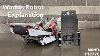 11777C Worlds Robot Explanation | VRC Over Under