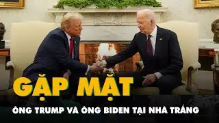 &Ocirc;ng Trump v&agrave; &ocirc;ng Biden đ&atilde; gặp nhau tại Nh&agrave; Trắng