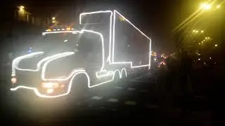 100 Tractors doing a charity run for Alder Hey Children's Hospital Liverpool 19/12/2021