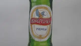 happy new year ✨️ king fisar beer #drawing #live