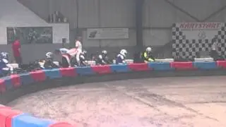 Brandon Younger in the Scottish Mini Moto Champion