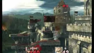 Super Smash Bros. Brawl - Snake(P1) VS. Fox(CPU)