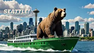 The Bear Cruises Seattle and the Skyline is INSANE