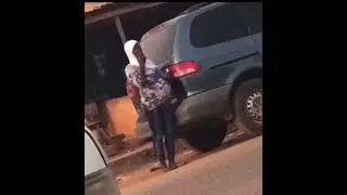 A Pregnant Woman Smoking,This Generation Is Really Getting Hard