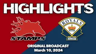 Highlights of Royals Blue 4-3 win over Stamps