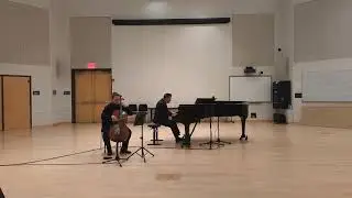 Debussy Sonata for Cello and Piano - Mark Serkin (Cello), Carlos Avila (Piano)
