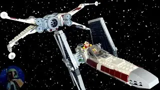 LEGO Star Wars TIE Fighter & X-Wing Mash-up Speedbuild | 75393