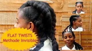 Flat twist / Methode Invisible - Afro Suki