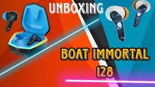 boAt immortal 128 ! The best airdrops // boat lighting earbuds