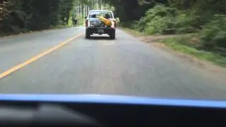 Jingle Pot road Nanaimo B.C.  driving North   to  South.