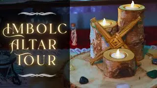 My Imbolc Altar Setup || Honoring Brigid & Ritual Items