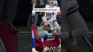 Walter Nolen First Career Sack 🔥