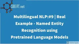 Multilingual NLP:#9 | Real Example - Named Entity Recognition using Pretrained Language Models