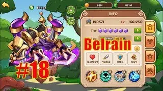 IDLE HEROES MOD - JULY #19| Belrain - Eddga 10 Star | Kim Cuong