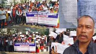 Sudhir D/B Saka Kaibwrwi VCno Belbari RD Blocko Khobnani Bagwui Circuit House Bwskango Protest Khika