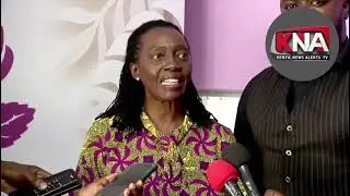 ''STOP BEING LAZY...LAND GRABBERS PARADISE!'' MARTHA KARUA OPPOSE CONSTRUCTION OF KMTC IN KIRINYAGA