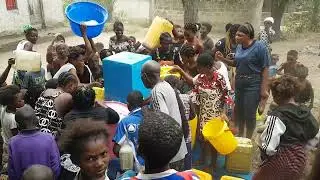 Lemba-Imbu Project/Korea : Public Water Tap  (Kimbanseke)21Jul2022 2