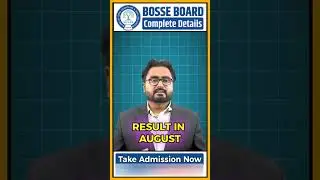 BOSSE and NIOS online Admission Open and Exam Guide, BOSSE online exam Guide, NIOS Exam Guide