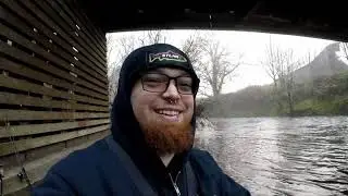 My 1st Winter Steelhead On A Spinner! (R&B Lure co)