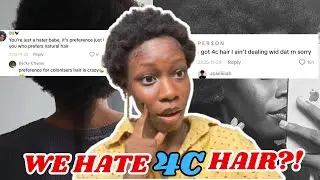 WEARING STRAIGHT WIGS IS SELF HATE