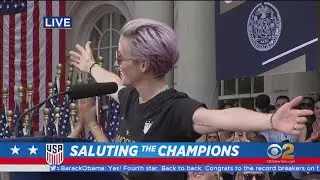 SEE IT: Megan Rapinoe's Victory Speech