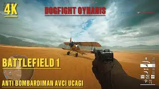 Bu uçağı oynamak çok zevkli ANTİ BOMBARDIMAN AVCI UÇAĞI BATTLEFİELD 1 SİNA ÇÖLÜ