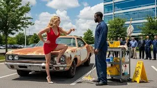“That Car Is Useless!” CEO Mocks a Black Single Dad Janitor — Seconds Later, the $2B Engine Turns On