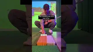 Most REALISTIC Golf Simulator?! 😮 #shorts