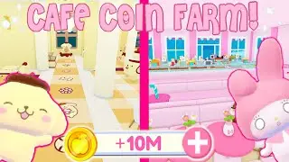 Turning my Cafe Into a Coin Farm! |Restarting My Cafe 24| Roblox My Hello Kitty Cafe | Riivv3r