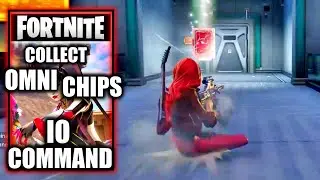 Collect Omni Chips at IO Command - Fortnite Chapter 3 Season 2 Omni Sword Week 7 Quest