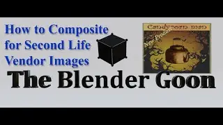 How to composite for Second Life vender images