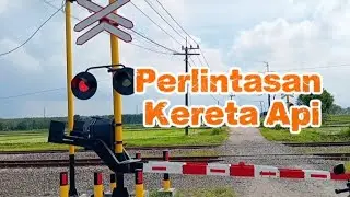 Perlintasan Kereta Api #keretaapi #perlintasankeretaapi #train 
