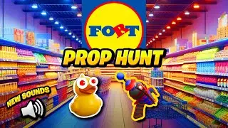 FORTSHOP PROP HUNT MAP FORTNITE CREATIVE - SECRET SPOT, SECRET ROOM
