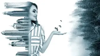 Double Exposure Effect 2 - Photoshop Tutorial in Hindi