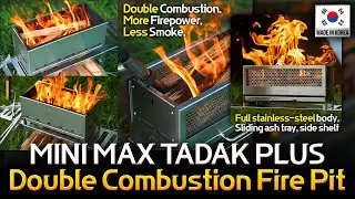 Double Combustion Structure Ensures 2X Firepower with Minimal Smoke for Outdoor Equipment Brands