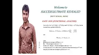 GATE-2020 || MATHEMATICS || FUNCTIONAL ANALYSIS || NET || TIFR || NBHM ||.....