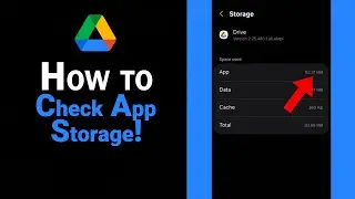 How to Check App Storage of Google Drive [NEW]