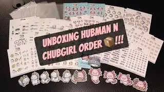Unboxing are Hubman n Chubgirl order / come join us 🥳😊￼