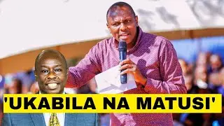 'DRAMA🔥RUTO FORCED TO STOP 'KIMANI ICHUNGWA AS HE SILENCES GACHAGUA IN MERU