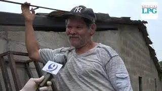 Pobladores de Guarjila en Chalatenango vivieron momentos de angustia por fuerte tormenta